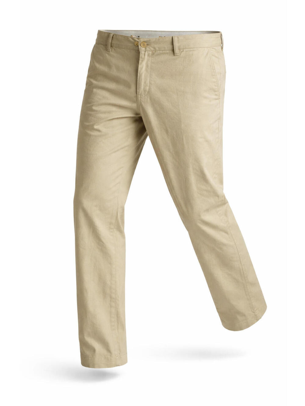 Faconnable  Mens Khaki Chino Pants Mens Size 40 Twill
